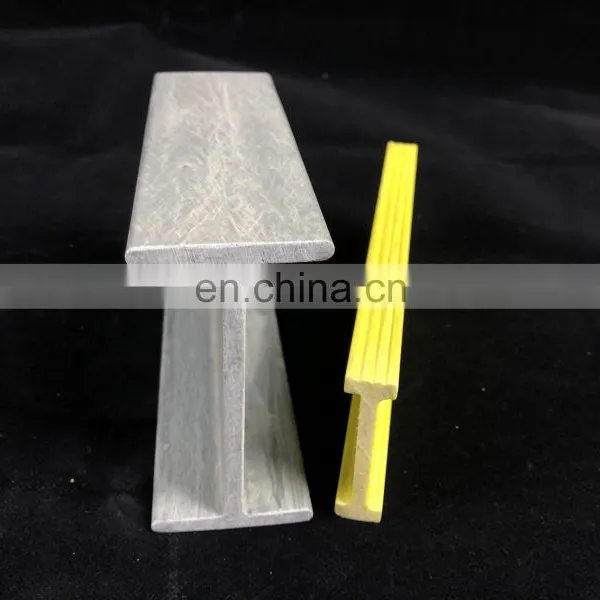 High Strength FRP/GRP Pultrusion Profiles Pultruded H Beam I Beam photo-5