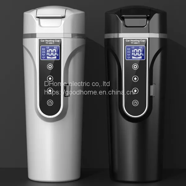 Car Mounted Kettle Electric Cup Car Used Heating Cup Insulating Cup Car 12V24V Truck Water Heater Car Supplies(Wechat:13510231336)