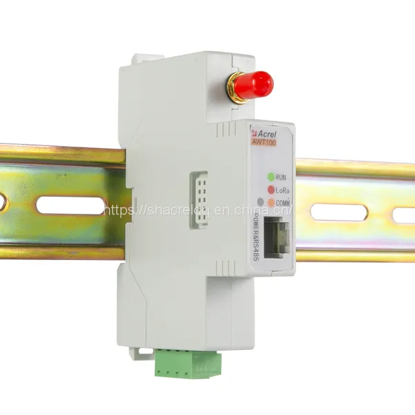 AWT100-LoRaHW IoT Smart LoRa Gateway RS485 24Vdc Default 85~265Vac Vdc LoRa MODBUS-RTU CE-RED Certificate photo-3