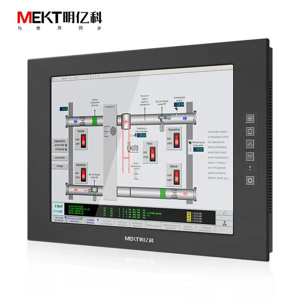 Front Panel IP65 Waterproof 19/17/15 Inch Outdoor 1000cd Wall Mount Capacitive Resistive Touch Screen HD LCD Monitor Embedded DP photo-5