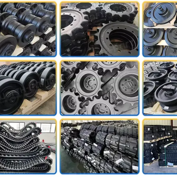High Quality Excavator Undercarriage Parts Track Link E70B E200B E302 E303.5 E304 E308 TRACK ROLLER SPROCKET Track Shoe Group Assembly photo-2