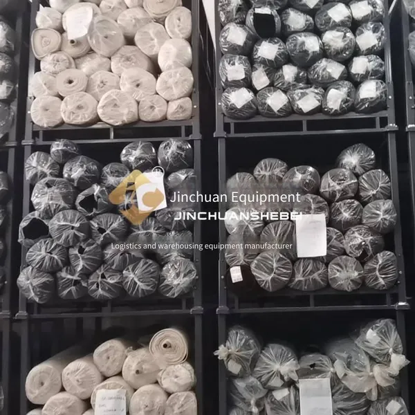 Jinchuan Non-standard Steel Folding Combined Stacking Rack, the Rack Body Size Can be Flexibly Adjusted According to the Cargo Specifications