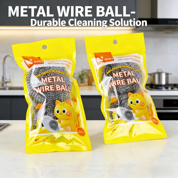 Home Kitchen Essential Steel Wire Ball Cleaning Tool Set