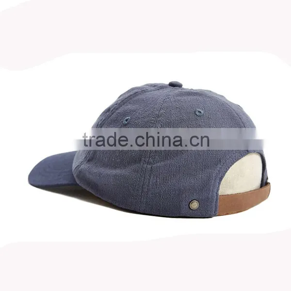 Custom High Profile Royal Blue Baseball Cap photo-3