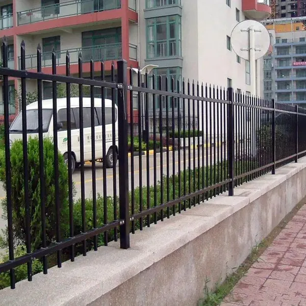 High Quality Decorative Wrought Iron Fence Panel for Residential and Commercial Use photo-3