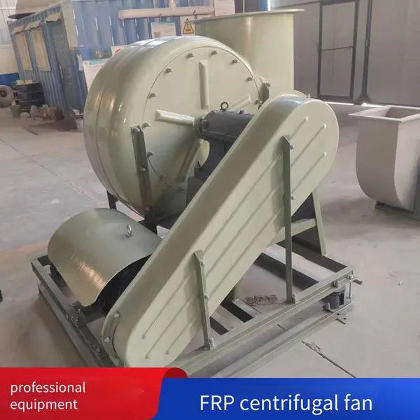 F4-72 Fiberglass Reinforced Plastic Centrifugal Fan, Corrosion-resistant With High Air Volume, Industrial and Chemical Deodorizing Induced Draft Fan, Timely Delivery photo-4