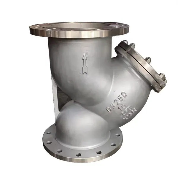 ANSI/DIN/JIS WCB 304 316 Stainless Steel Flange Y-Type Strainer Valve PN16 PN25 Industrial Water Filter photo-4