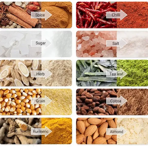 2025 Hot Chili/Anise/Coffee Beans/Cereals/ Spice Grinder Machine Turmeric Powder Grinder Turmeric Grinding Machine of Food Processing Machinery photo-5
