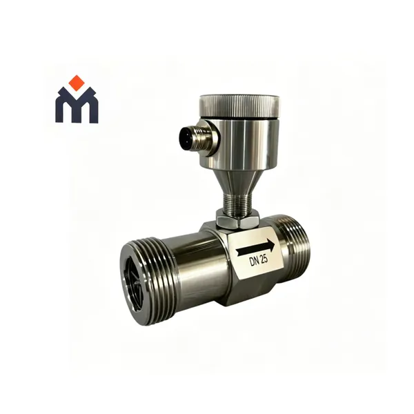Pulse / 4-20mA Liquid Diesel Fuel Oil Turbine Flow Meter Flowmeter photo-3