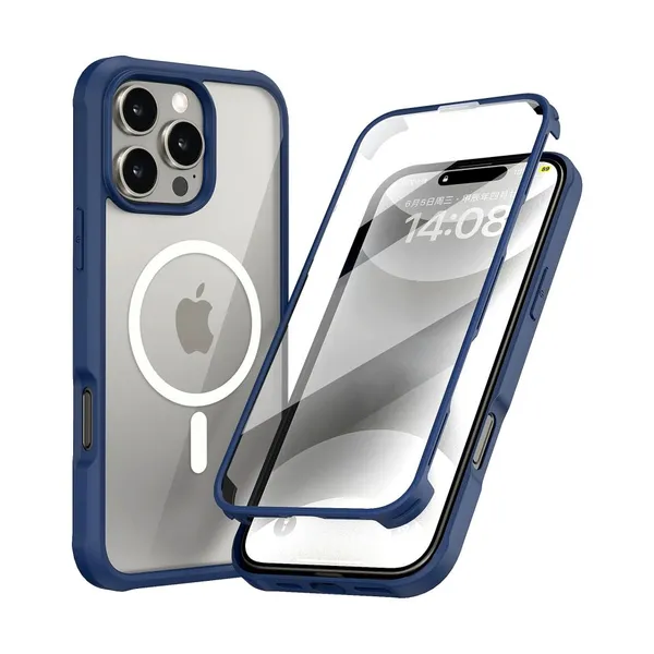 Глянцевая чехол с животным узором леопарда для iPhone 18 17 16 15 Plus – Защитный бампер в диком стиле