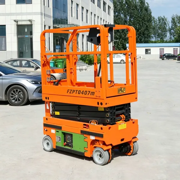 Factory Outlet 4.5M Small Scissor Aerial Working Platform Lift Manufacturer photo-4