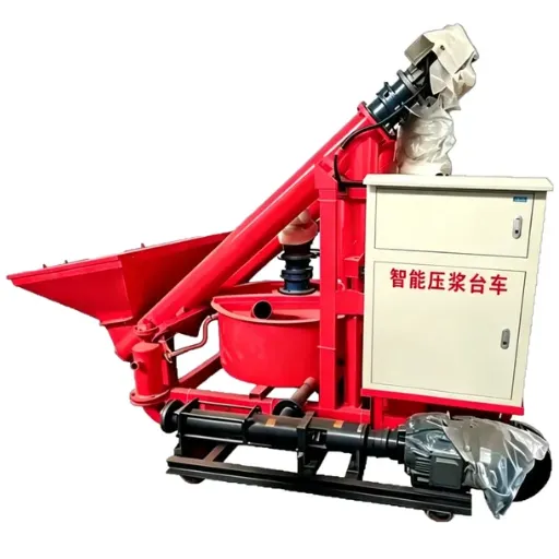 Prestressing Grouting Machine with Weight-based Metering for Duct Filling