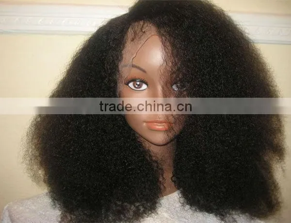 Black Big Wavy Synthetic Hair Wig Full Lace Wig Lace Front Wig Hair Product Wigs photo-4