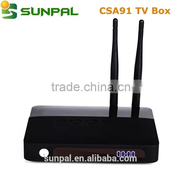 Android 5.1 Smart TV Box CSA90 4k CSA91 8 Core With RK3368 Chipset Iptv Set Top Box Satellite Android Receiver no Dish photo-2