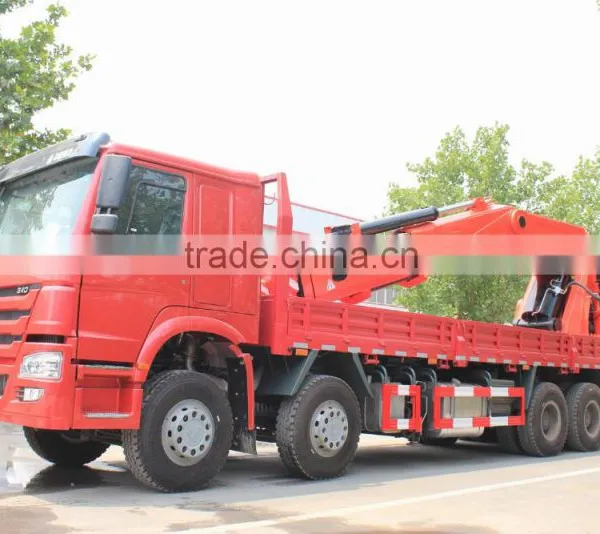 2015 New Products SINOTRUK 70 Tons Euro 3 300hp Truck Mounted Crane Price for Sale Made in China photo-2