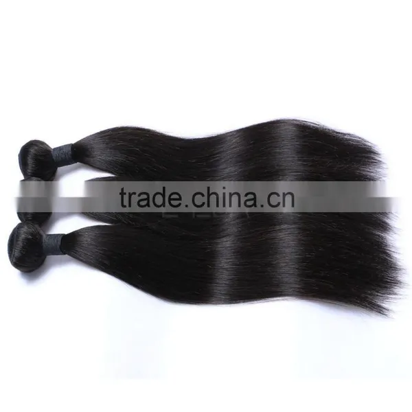 Peruvian Straight Hair Bundles With Closure photo-3