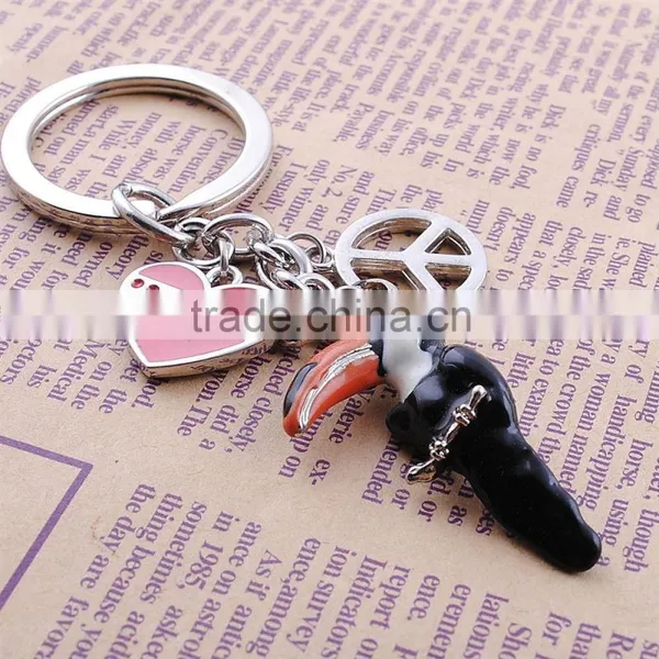 Economical Pet Keychain Key Ring Toucan Key Chain photo-2