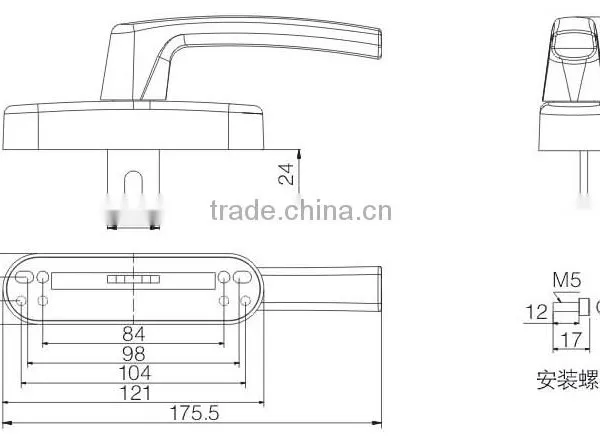 Window Handle JW-9002 photo-2
