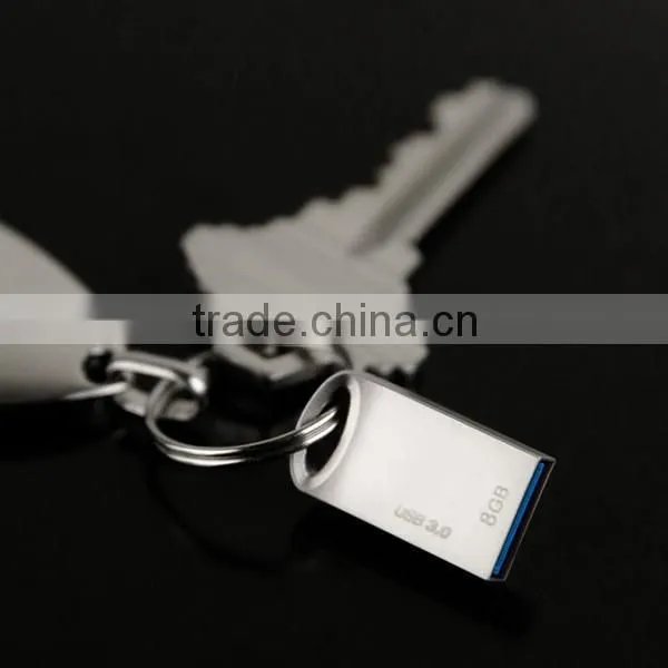 Custmized Logo Flash Usb 3.0 Metal With Keychain photo-3