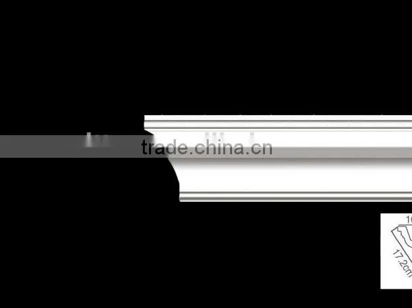 European- Style Environmental Decorative PU Plain Panel Mouldings photo-2