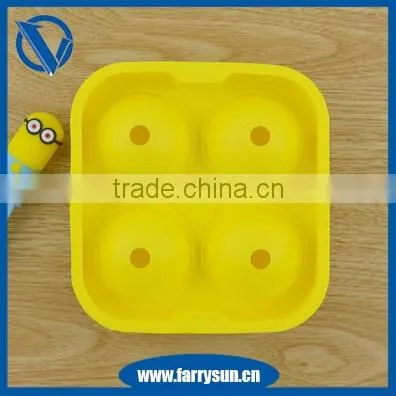2015 How to Make Sphere Ice Cubes/ice Ball Mold Silicone in China