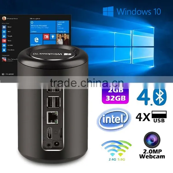 Windows 10 OS Intel CPU Dual Wifi Frequency Bluetooth 4.0 Mini Computer photo-2