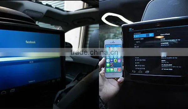 High Quality 10inch Android 4.2.2 System Touch Screen Dvd Headrest Monitor for AUDI Cars photo-5