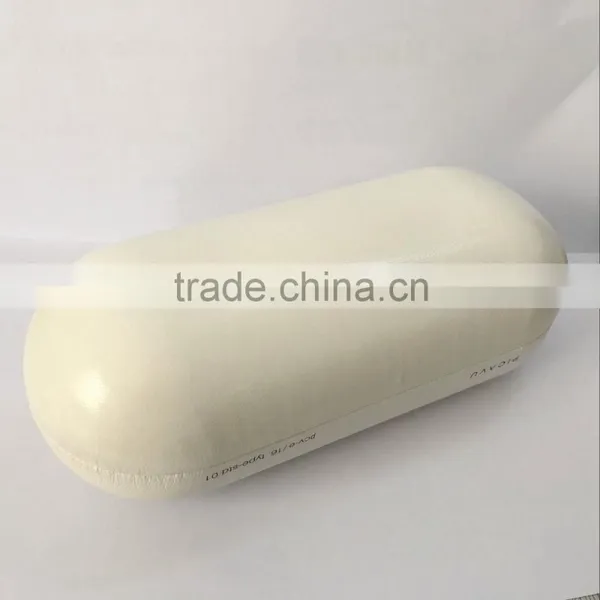White Leather Sunglasses Case photo-2