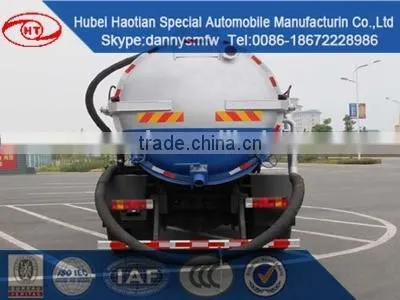 IVECO Vacuum Sewage Suction Truck Self Cleaning Tank Truck for Sale photo-3