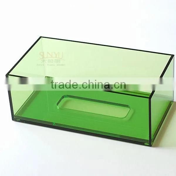 OEM Clear Acrylic Color Creative Tissue Box photo-5