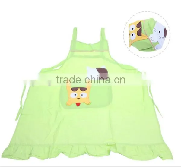 Hot Fashion 100 Cotton Quick Dry Printed Short Waist Apron photo-3