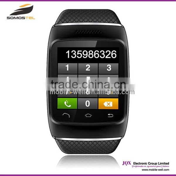 [Somostel] S12 Smart Bluetooth Digital Watch Connect Android/IOS Phone Watch Sync Call Pedometer Touch Screen Bluetooth Watch photo-3