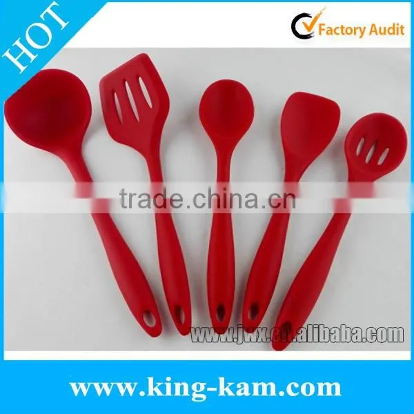 5pcs Silicone Cooking Tool Set
