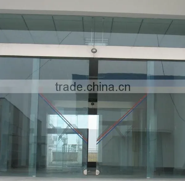 Automatic sliding glass door