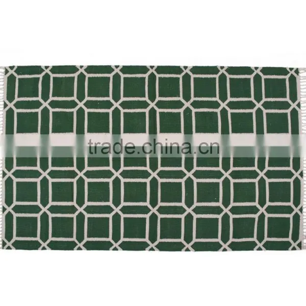 Cotton Woven Vintage Rug