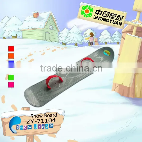 Winter Plastic Outdoor Kids Snowboard ZY-71104