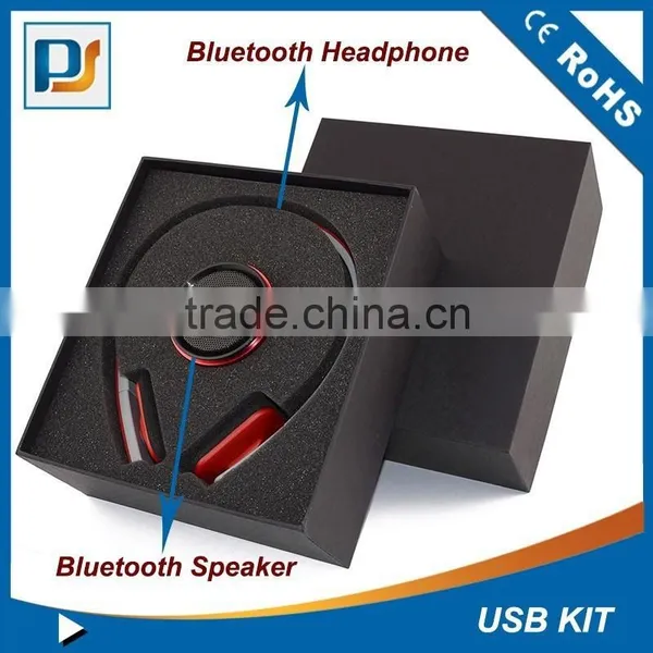 New Fashionable Bluetooth Speaker &bluetooth Headphone Gift Set photo-2