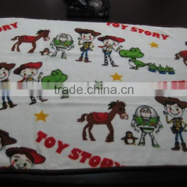 Promotion Print Polar Fleece Receiving Baby Blanket photo-2