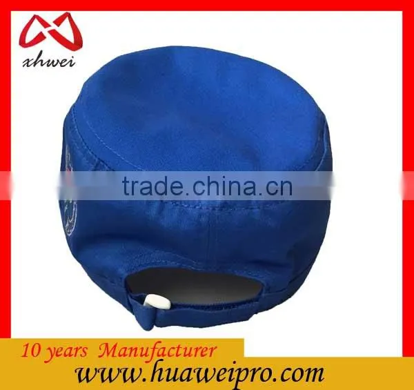 China Oem Washed Cadet Cotton Twill Adjustable Military Radar Caps Various Colors photo-6