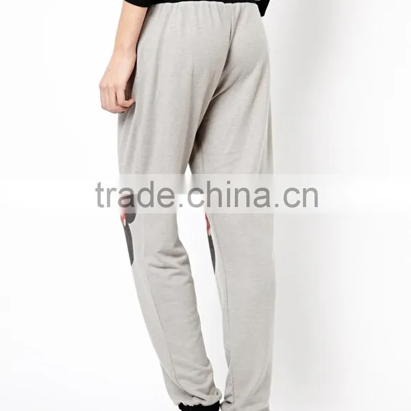 Teen Discharge Print Petite Sweat Pajama Set photo-2