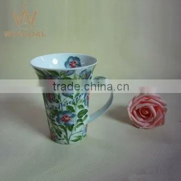 Fashionable Patterns Decal Porcelain Mug