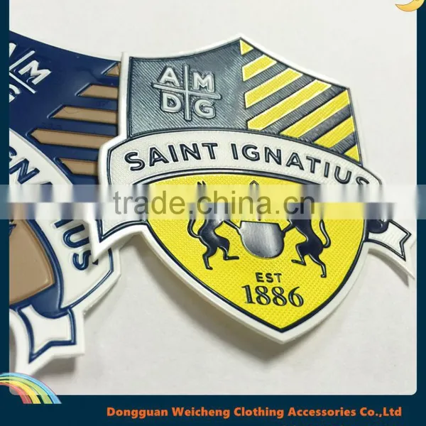 Vehicle Race Clothing Acessories Custom Ferrari Lead Free Acrylic Branding Iron on Printing Patch photo-3