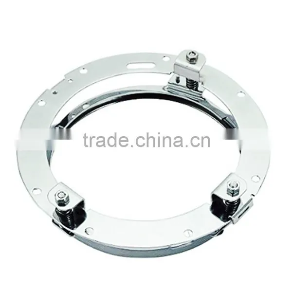 7 Inch Round Daymaker LED Headlight Mounting Bracket Ring for 07-16 Jee-p Wrangler JK Harley Davidso-n Motorcycle photo-5