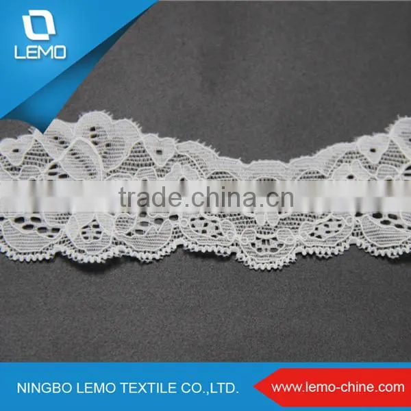 Elastic Tricot Trim Lace for Ladies' Dress photo-4