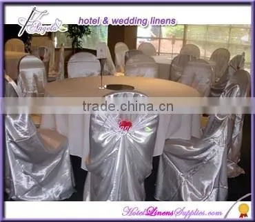 Wholesale Universal Satin Chair Covers, Wholesale Self-tie Satin Chair Covers