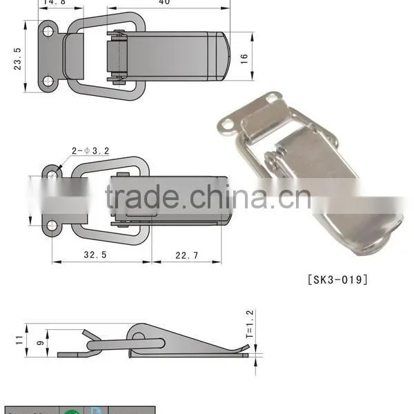 New Product SK3-019 Mini Spring Hasps photo-4