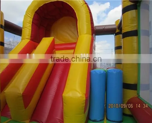 Popular Inflatable Children Bounce House With Slide Inside/new Design Bounce House photo-2