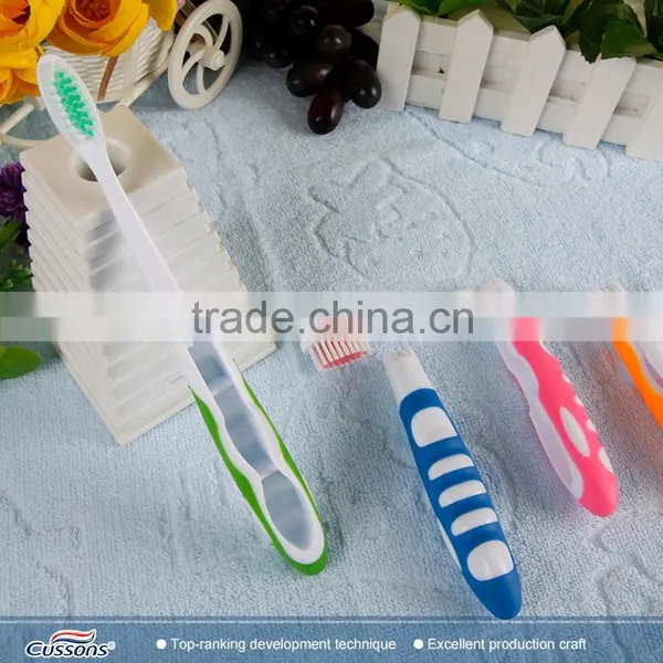 Factory Custom Made Best Quality Medium Soft Hard Bristle Folding Toothbrush photo-3