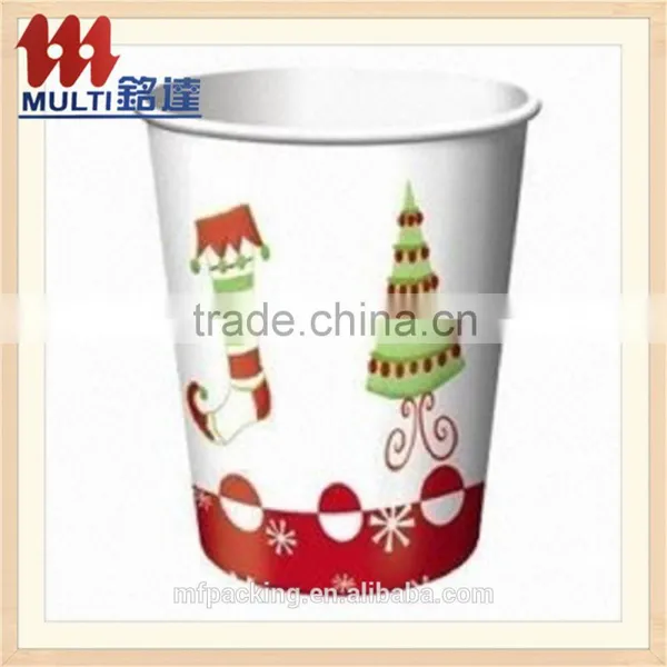 Paper Cup Ecofriendly Hot Coffee Cup Wholesale Customized Paper Cup Disposable Cup With Lid photo-3