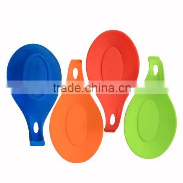 Set of 4 Silicone Spoon Rest Mat With High Quality (KT-002) photo-5